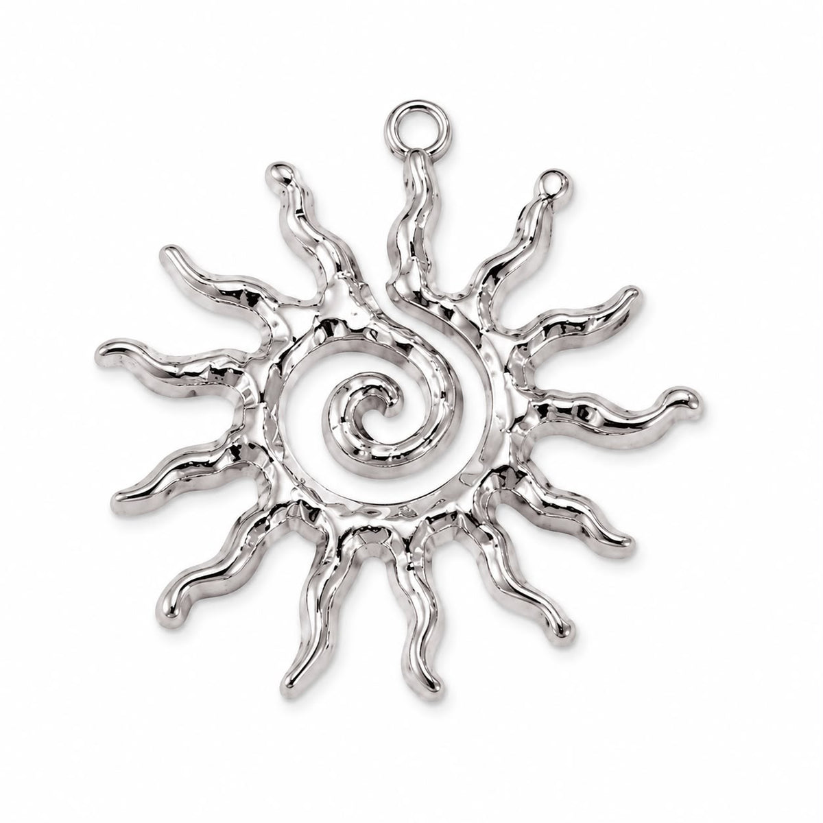 Sun Charm - Silver