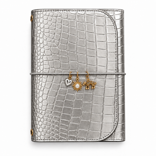 Silver A5 Journal